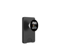 Airboating In Progress Please Wait Funny Fan Boat Swamp PopSockets PopWallet for MagSafe