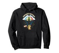 Airborne Birthday Age 5 Fun for Little Ones kids Pullover Hoodie