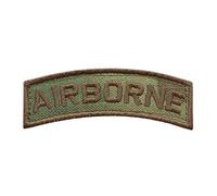 Airborne Shoulder Tab Multicam OCP US Army Tactical Moral Hook Patch