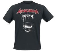 Airbourne Black Dog Barking Tracks Men's T-Shirt Black Band Merch, Bands, black, XL
