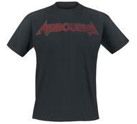 Airbourne Cracked Logo T-Shirt black L