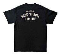 Airbourne R 'N' R Boneshaker T-Shirt in Black | Size: Medium Airbourne Black M