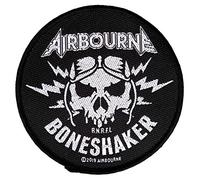 Airbourne Rectangular Applique Patch, 100% Polyester, Multicolored, Compact, Sewing, Adult