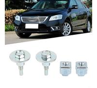Airbox Bolt and Nut Set 90099-04593 90099-05286 for Toyota for CAMRY Highlander for SIENNA for SOLARA Venza for HYBRID Direct Replacement Plastic eners 4pcs