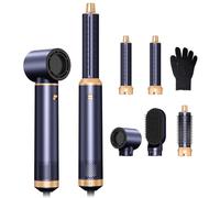 Airbrush 5 in 1, 5 in 1 Hair Style,Airstyler Multi-Blow Dryer Brush Set with Curl, Straighten, Wavy, Smooth, Magic Styler for All Hair Types and Lengths