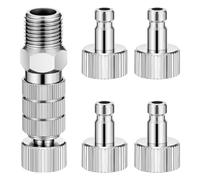 Airbrush Adapter Kit Metal Quick Disconnect Coupler for Hose
