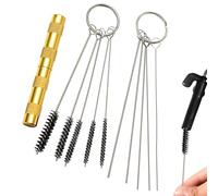 Airbrush Cleaning Brushes | Airbrush Cleaning Kit | Heavy Duty Stainless Needle Tool for Handles | Professional Tubing & Home Work