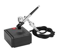 Airbrush Compressor Kit with Spray Gun, 13L/min Air Flow, Adjustable Pressure for Cake Art, Model Painting, and Multimedia Use, Versatile Spraying Tool
