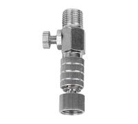 Airbrush Disconnect Coupler Release Fitting 1/8 Inch Metal Silver