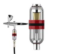 Airbrush Filter - 3inches Compact Water Oil Separator Tool | Acrylic Copper Air Filters | Moisture Trap Airbrush Filters, Air Compressor Filter Tool, Painting Spray Guns Accessory