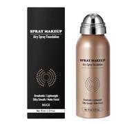 Airbrush Foundation Spray - 70ml Long Lasting Makeup Base Concealer Mist Light Coverage with Formula | Women, Ladies, Outdoor Events, Parties, Travel, Weddings, Sociable