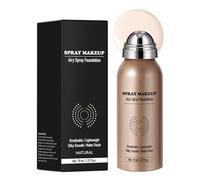 Airbrush Foundation Spray, Sweat Oil Resistant, 70ml, Full Coverage Face Concealer, Makeup Foundation, Long Lasting Hold, For Women Ladies Events Parties Weddings Social Gathering