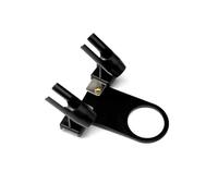 Airbrush Holder Attaches to Compressor Stand, Holds 2 Spray Guns, Metal Bracket for Air Regulator Mounting