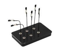 Airbrush Holder Clamp - 12 Pieces Spray Paint Clamps | 12.5cm Model Building Tool, Adjustable Model Painting Stand Base for Safe Spray Workshop Hobby Dormitory Crafts Industry