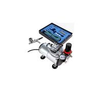 Airbrush Kit with Air Compressor ABPST05 With Powerful Airflow and High Working Pressure for Hobbies Crafts Nail Art Temporary Tattoos Cake Decorating