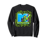 AIRBRUSH MTV LOGO NEON Sweatshirt