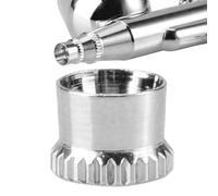 Airbrush Needle Caps Replacement - 130/180 Spray Cap, and Regular Style | Aluminum Alloy Parts for Airbrush, Prevent Needle Damage, Uniform Spraying, Portable for Artists