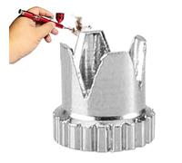 Airbrush Needle Caps Replacement - Protective Airbrush Needle Caps, Replacement Nozzle Covers, Practical Sprayer Accessories Parts for Painting, Hobby, Artists Airbrushes & Craft Projects