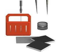 Airbrush Needle Repair Tool | Air Brush Restoration Set,Air Brush Sharpening Kit for Nail Design Automotive Repair Barber Shop Model Painting Industrial Makeup Application