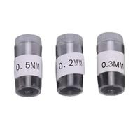 Airbrush Nozzle Replacement, 3Pcs 0.2mm 0.3mm 0.5mm Nozzles and Needles Accessory Buse Fengda Tips Accessories for Home