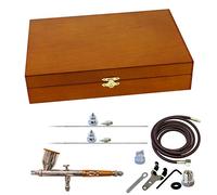 Airbrush Paasche Talon TG-3F Set 3 Heads Size 0.25 0.38 0.66 mm in Wooden case