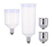 Airbrush Paint Bottle Set 20ml 4pcs with Plastic and Metal Containers