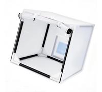 Airbrush Paint Spray Booth with Filter and Curtain, Multipurpose Removable Painting Tool with Storage Bag Hobby Spray Booth