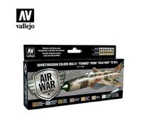 AIRBRUSH PAINTS - VALLEJO MODEL AIR - SOVIET MiG-21 "FISHBED" (8 x 17ML) - 71607