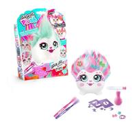 Airbrush Plush Hair’iffic Mini - Style & Decorate Reusable Plush with Long Hair | Washable Markers, Real Airbrush Tool, 25+ Stencils & Hair Accessories | 3 to Collect - Pinkie, Pixie or Posh!