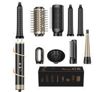 Airbrush Pro Hair Styler 8 in 1 Magic Styler, 1500W Hair Dryer Brush 110K High-Speed Motor Blow Dryer Brush, Left&Right Air Curler, Multi-Styler Hot Air Brushes for Hair Styling