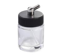 Airbrush Quick Cup Refillable 22cc Glass Paint Bottles Interchange