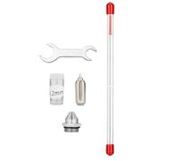 Airbrush Repair Tool Metal Airbrush Nozzle Cap for Remove Nozzle Paint Dirty 0.03 cm