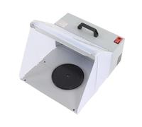 Airbrush Spray Booth Kit Portable Extractor Filter Environmental Friendly Folding with LED Light High-Density Spray Painting