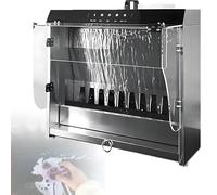 Airbrush Spray Booth Kit with LED Lighting, 6000K Hobby Paint Booth and Water Curtain, Professional Airbrush Booth with Filter Hose for Painting Models