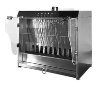 Airbrush Spray Booth with Intelligent Water Curtain, Touch Control, Waterfall Exhaust System, 3 LED Lights, Perfect for Painting Models and Crafts
