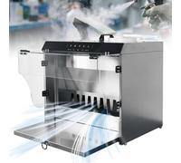 Airbrush Spray Booth with Water Curtain, Gesture Sensor, 180W Power, 2200L/H Flow, Portable Design, 3 Color-Accurate LED Lights for Efficient Painting