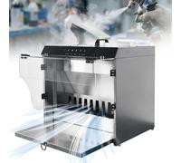 Airbrush Spray Booth with Water Curtain, Touch Control, LED Lights, Waterfall Exhaust System for DIY Art, Crafts, Models, Cakes, Nails - Efficient Ventilation