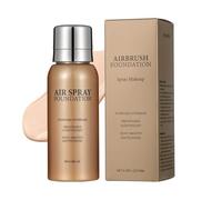 Airbrush Spray Foundation - Liquid Makeup for Smooth Skin Finish | Portable Spray Bottle with Hydrating, Quick Dry Formula, Perfect for Everyday and Professional Use