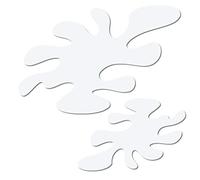 Airbrush stencil freehand for fire and flames real flames set of 2