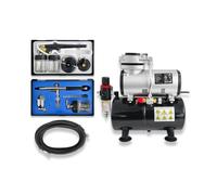 Airbrush Tank Compressor KIT with AIR Brushes 134 + 138 and Hose