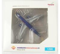 Airbus A319 Hamburg International (10 Years) Reg. D-AHIK 1:500 Herpa