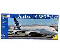Airbus A380 New Livery (First Flight) 1:144 Plastic Model Kit Revell
