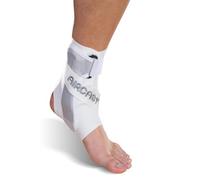 Aircast, Orthopedic Ankle Support Model A60 Lightweight to help prevent and treat sprains, fractures, instability, tarsal tunnel syndrome, AC141AB05-WHT-S-L, Left, S