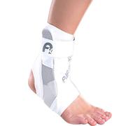 AIRCAST Orthopedic Ankle Support Model A60 Lightweight to help prevent and treat sprains, fractures, instability, tarsal tunnel syndrome, AC141AB05-WHT-S-R, White, S