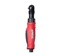 AIRCAT 801 "Mini" Composite Single Pawl Ratchet, Red/Black, 3/8-Inch