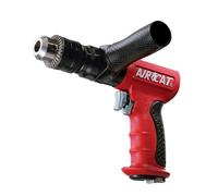 AIRCAT Pneumatic Tools 4450: 1/2-Inch Reversible Composite Drill Air Tool, Side Handle, 400 RPM, .60 HP Motor