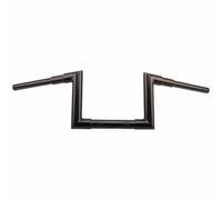 AIRCMT Black 8" Rise Fat Ape Hanger Handlebars Z Bars,1-1/2" with 1-1/4" Clamp Area Fit for Harley Breakout,Fat Boy,Sport Glide(2018+ ABS Models),Road King 2014-2023