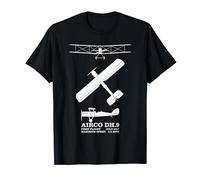 Airco DH.9 British WW1 Biplane Bomber Silhouettes T-Shirt