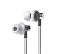 Aircom A3 Active Air Tube Headphones - Anti-Radiation Wired Earbuds Airflow Audio Technology for Premium Sound and EMF Protection - S, M, L Eartips and Earrings - White