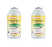AirconTopup Car Aircon R1234yf Compatible Leak Sealer x2 for Hybrid or Electric Vehicles equivalent to 456g of R1234yf